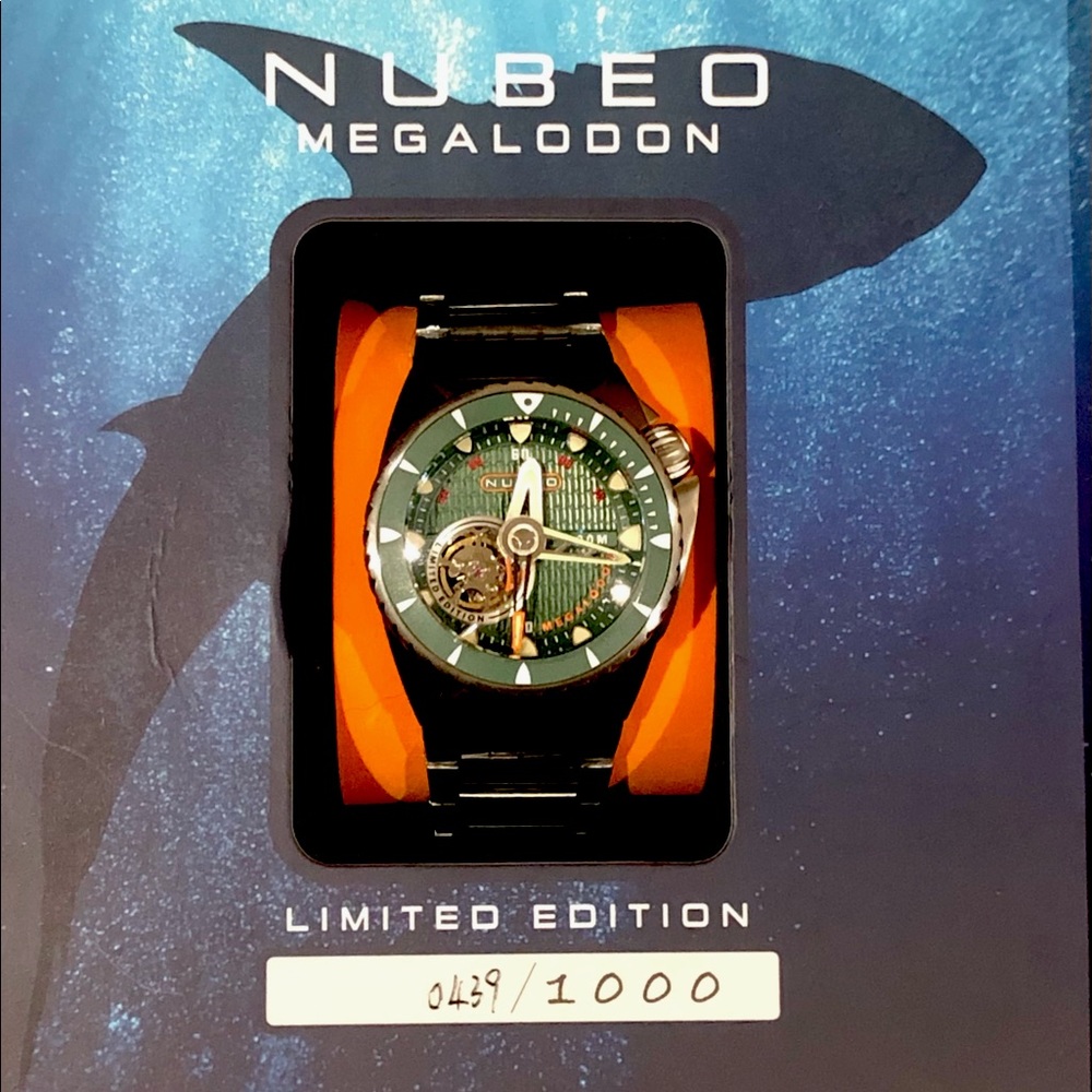 NUBEO MEGALODON limited edition men’s watch